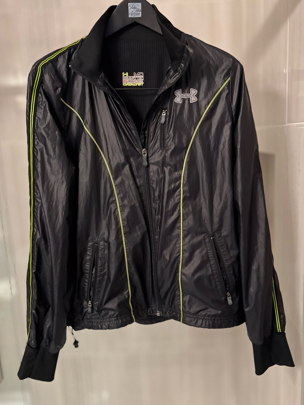 Under Armour HeatGear Catalyst Lightweight Running Track Jacket